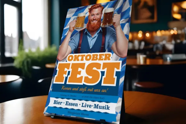 Für Microsoft Word stehen dir die Oktoberfest-Flyer in A4 und US-Letter zur Verfügung.