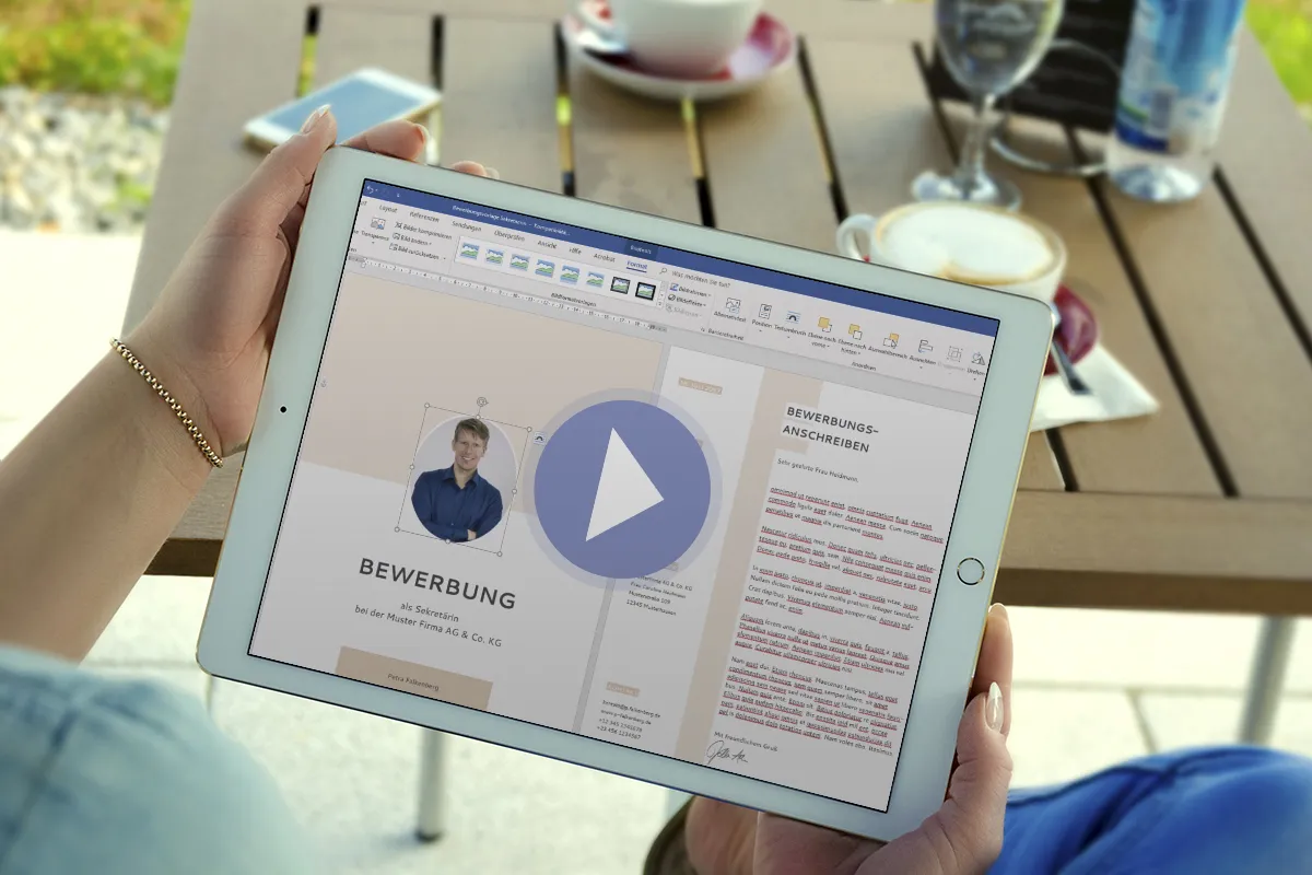 Word-Tutorial: Bewerbungsvorlagen personalisieren