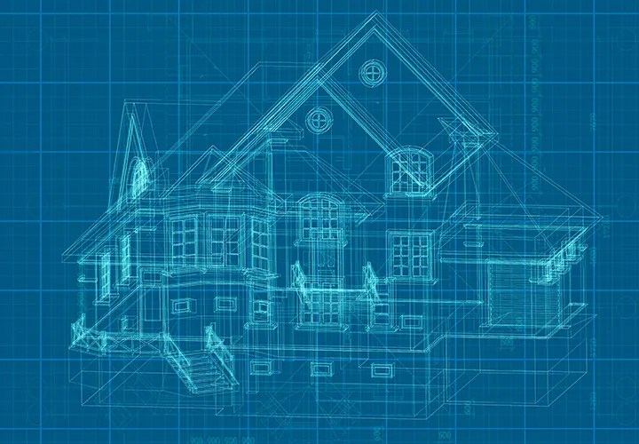 Realistische Papier-Vorlagen: liniert, kariert, Blueprints & Notenblätter