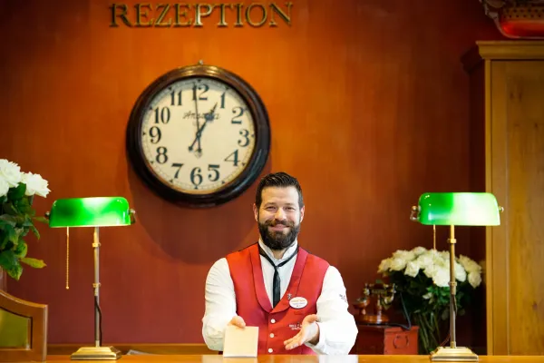 Recepția unui hotel