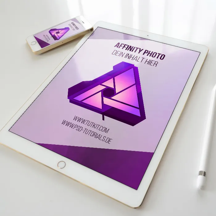 Pachetul mare de mockup-uri pentru Affinity Photo