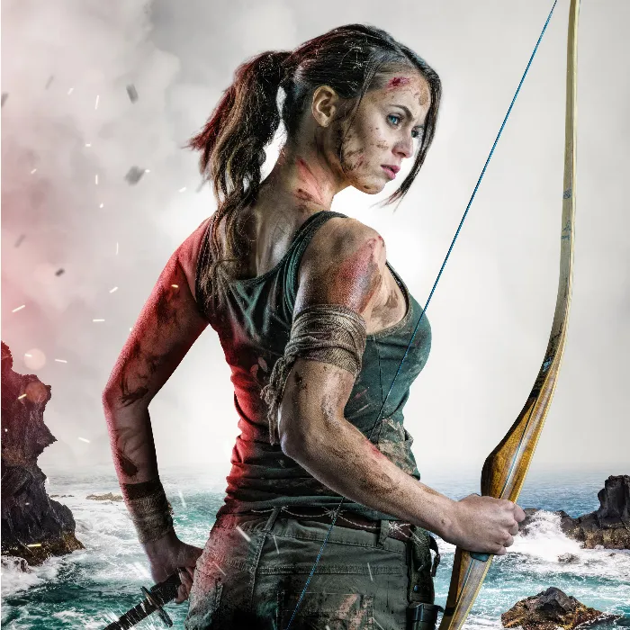 Poster erstellen im Stil von Tomb Raider – Fotografie- und Photoshop-Tutorial