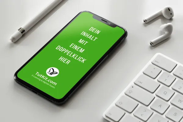 Mockup für Smartphone, Handy, iPhone X