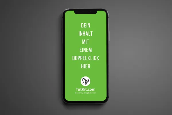 Mockup für Smartphone, Handy, iPhone X