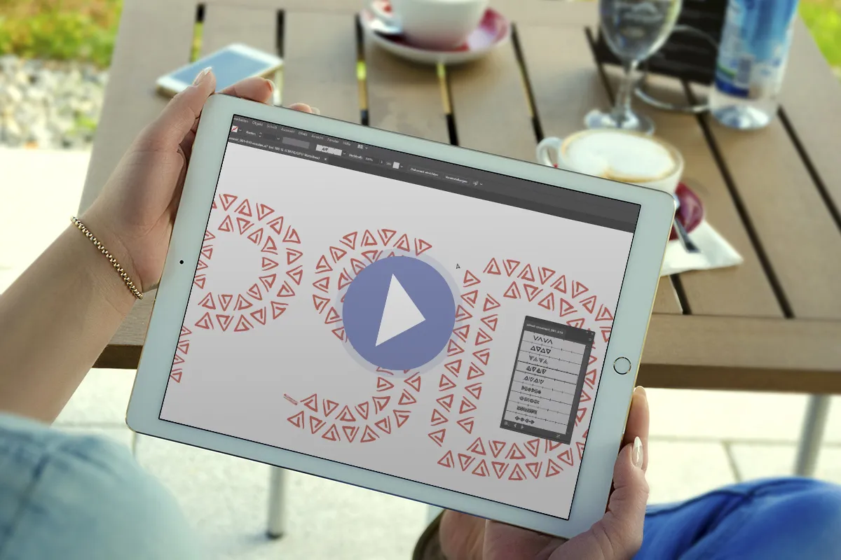 Video-Anleitung für die Adobe Illustrator-Brushes mit Ornamenten