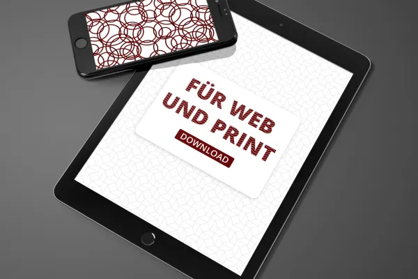 Webdesigns, in denen die Muster verwendet wurden