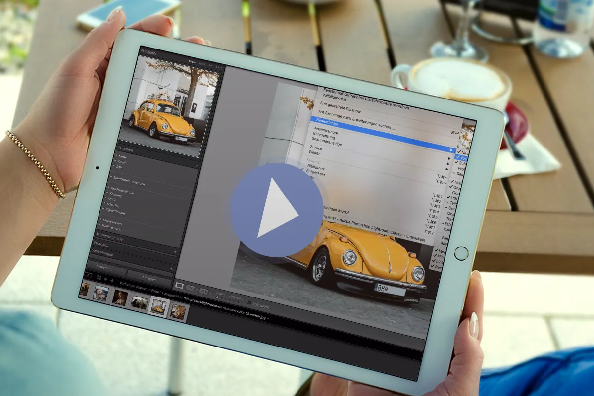 Lightroom- und Camera Raw-Anleitung: Presets für moody Looks anwenden