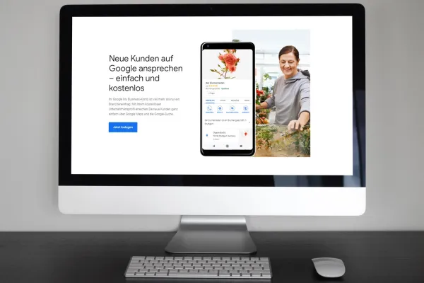 Screenshot von Google My Business für das Local SEO-Training