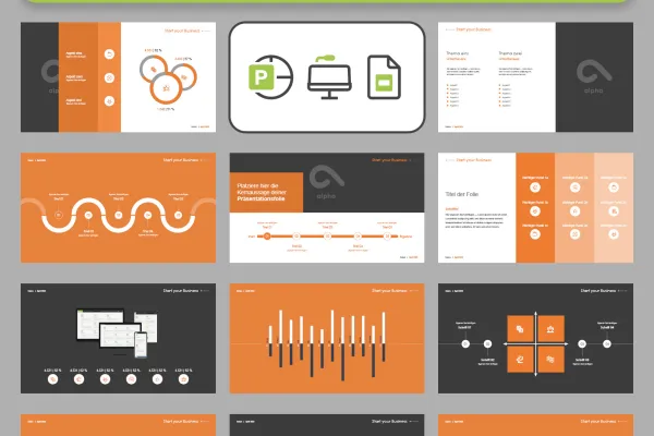 PowerPoint-Templates für Business-Präsentationen: Beispielfolien