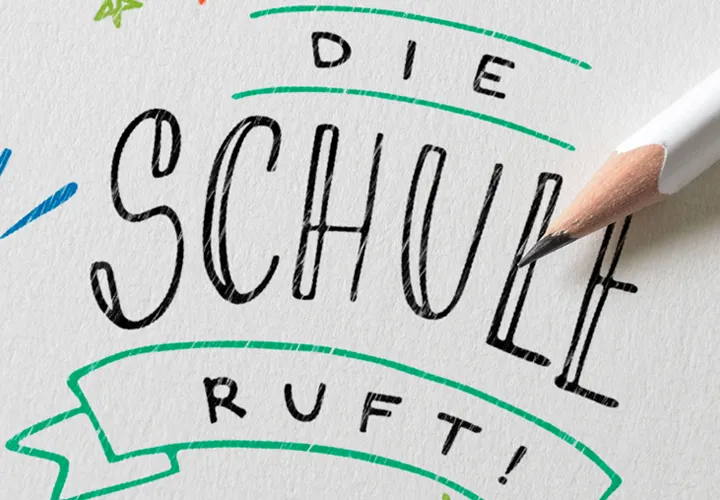 Handlettering Einschulung: handgeschriebene Sprüche für Glückwünsche zum Schulanfang