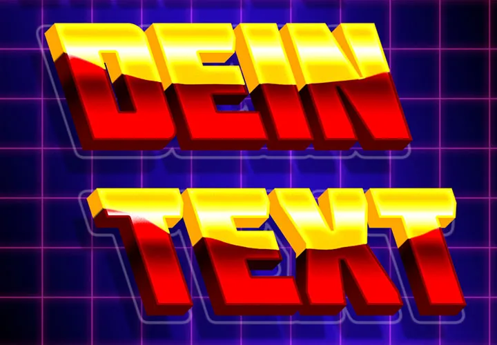 Retro & Neon in Photoshop: 3D-Effekte für Texte und Grafiken