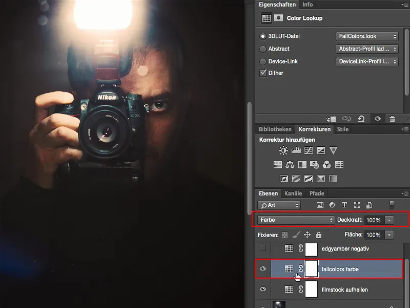 Aspecte și stiluri cu Photoshop - Color Lookups.