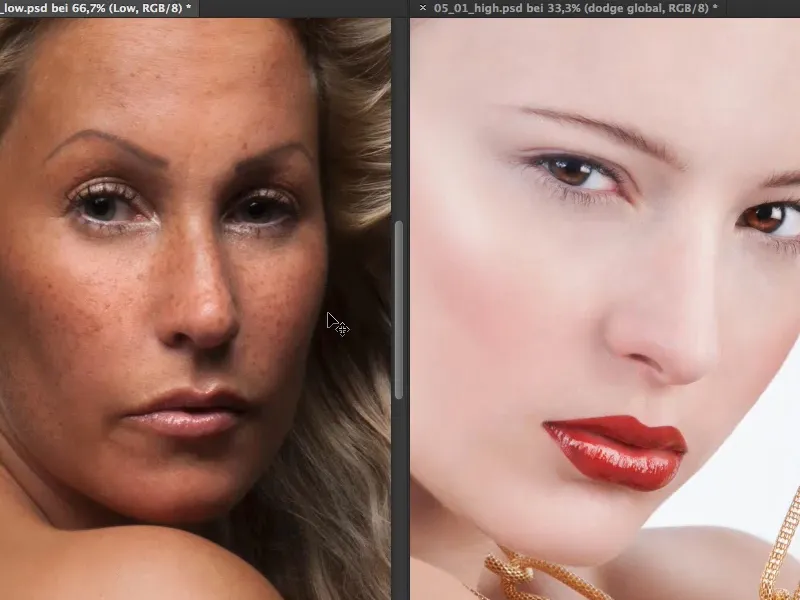 Aspecte și stiluri cu Photoshop - HighEnd vs. LowEnd