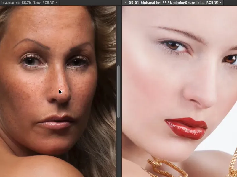 Aspecte și stiluri cu Photoshop - HighEnd vs. LowEnd