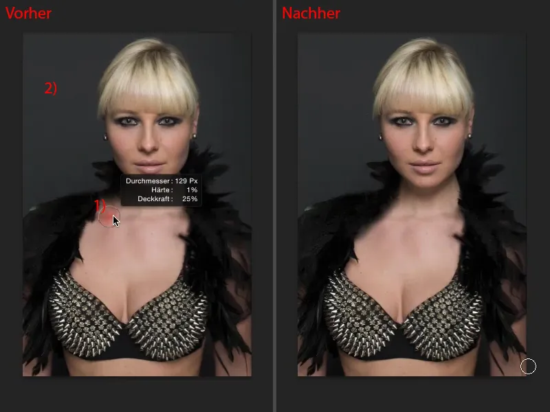 Looks & Styles mit Photoshop - Gesichtsform optimieren