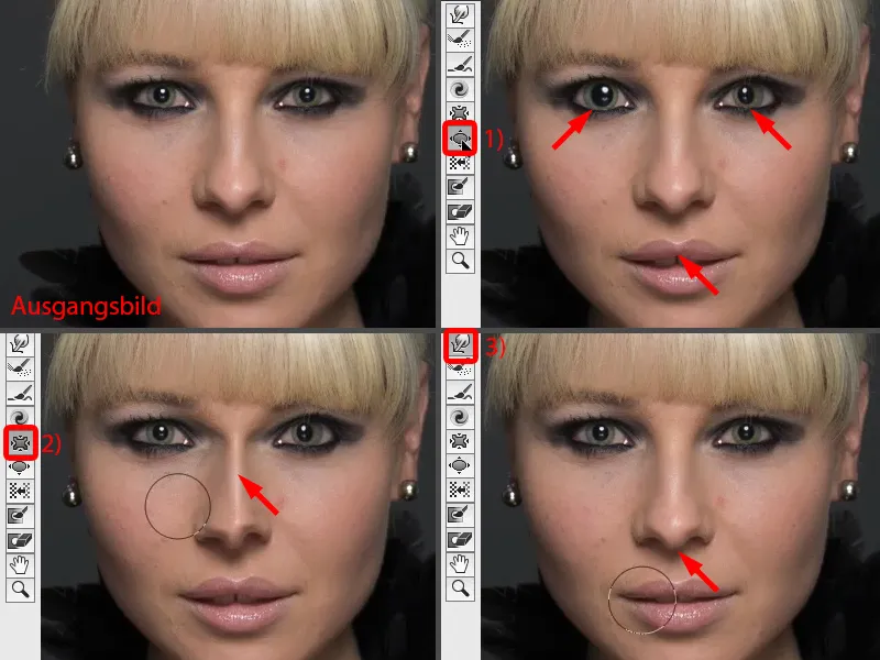 Looks & Styles mit Photoshop - Gesichtsform optimieren