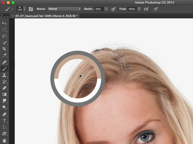 Looks & Styles mit Photoshop - Haare perfektionieren