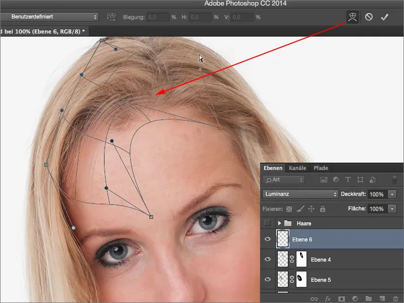 Looks & Styles mit Photoshop - Haare perfektionieren