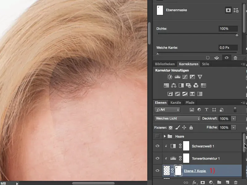 Looks & Styles mit Photoshop - Haare perfektionieren