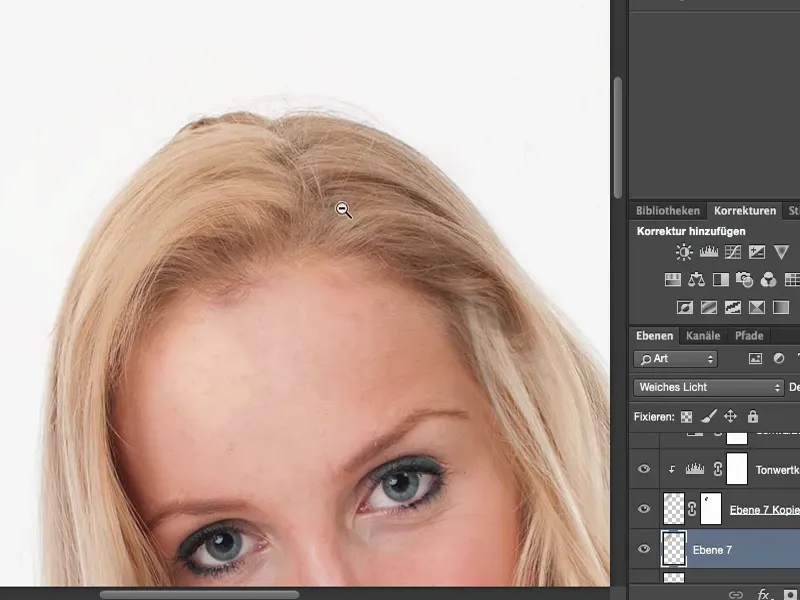 Looks & Styles mit Photoshop - Haare perfektionieren