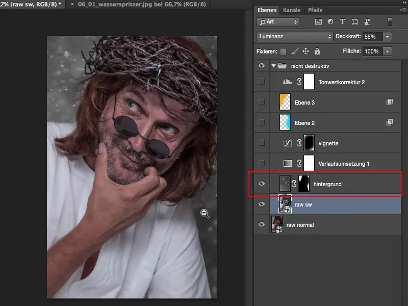 Looks &amp; Styles mit Photoshop - Nicht-destruktive vs. destruktive Arbeitsweise