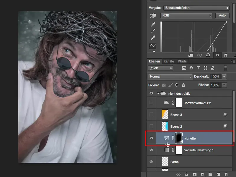 Looks &amp; Styles mit Photoshop - Nicht-destruktive vs. destruktive Arbeitsweise