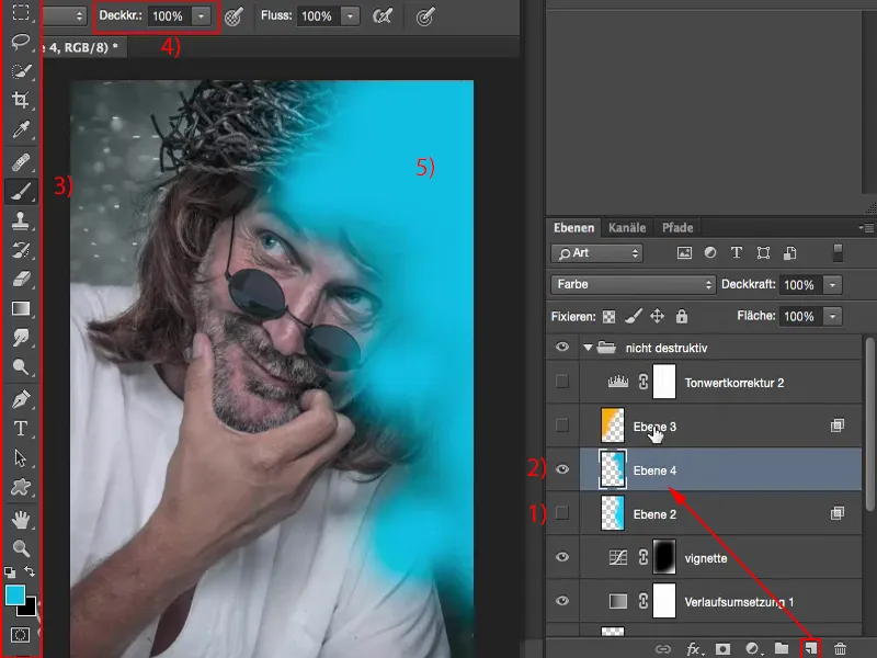 Looks &amp; Styles mit Photoshop - Nicht-destruktive vs. destruktive Arbeitsweise