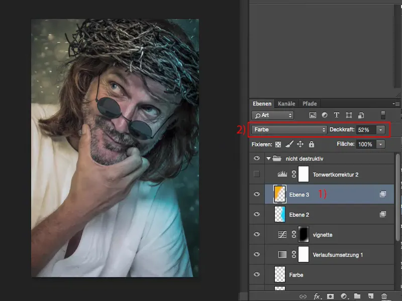 Looks &amp; Styles mit Photoshop - Nicht-destruktive vs. destruktive Arbeitsweise