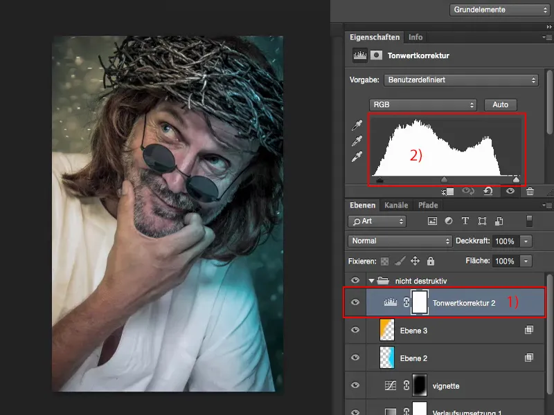 Looks &amp; Styles mit Photoshop - Nicht-destruktive vs. destruktive Arbeitsweise