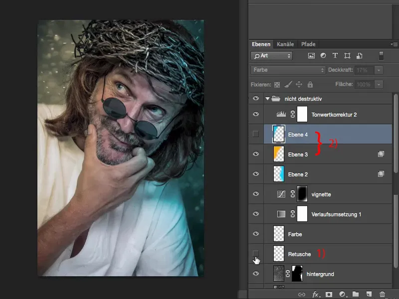 Looks &amp; Styles mit Photoshop - Nicht-destruktive vs. destruktive Arbeitsweise