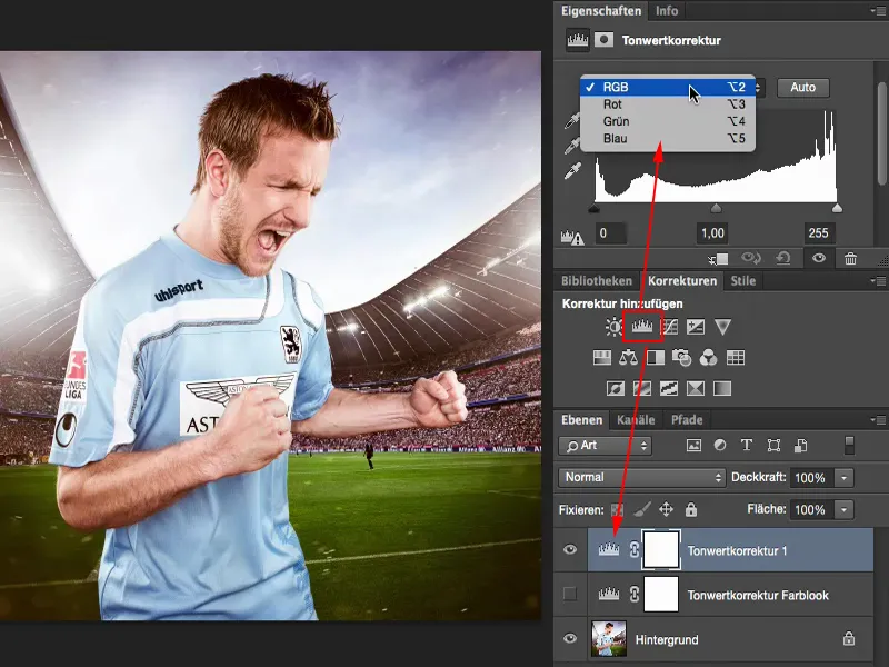 Looks & Styles mit Photoshop - Tonwertkorrektur