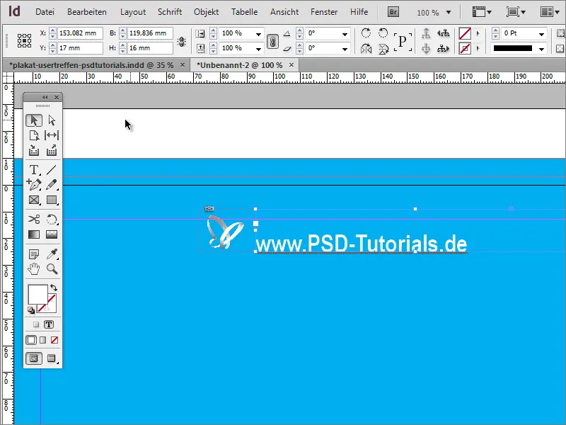 Crearea unui afiș în Adobe InDesign - Partea 1: Efect de raze