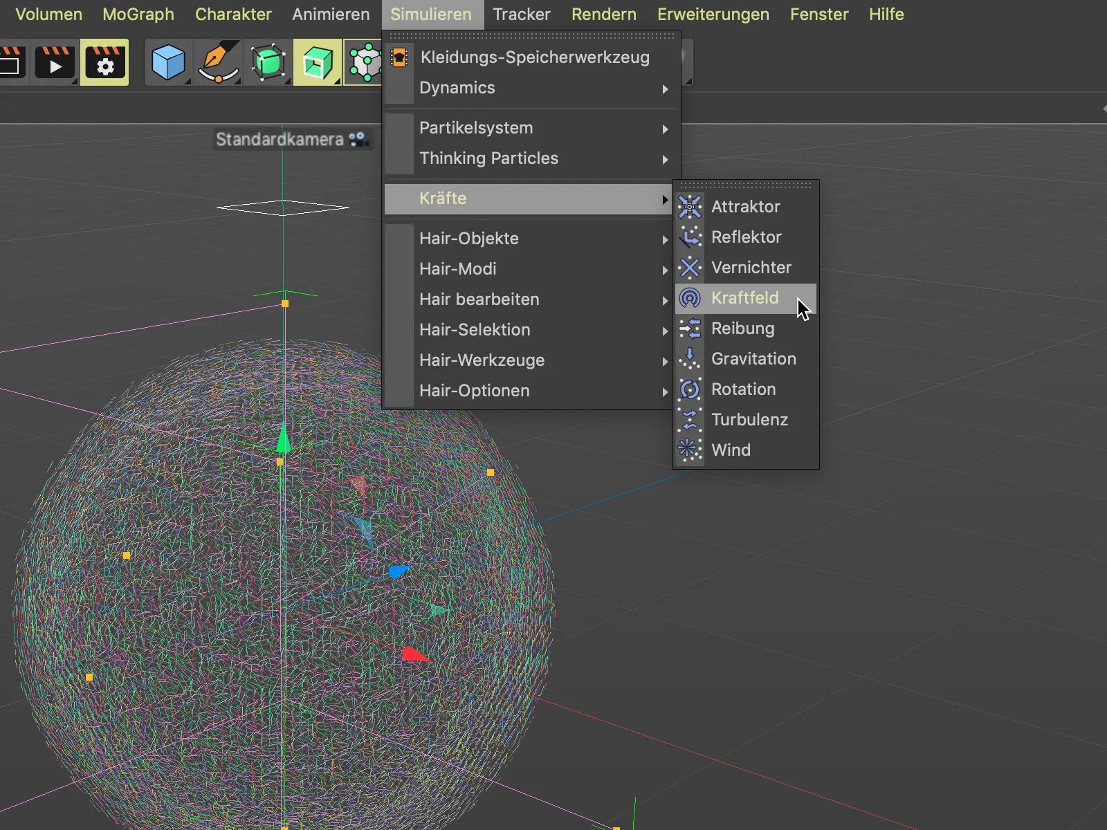 Neu in Release 21 – Vektor-Volumen und Kraftfeld