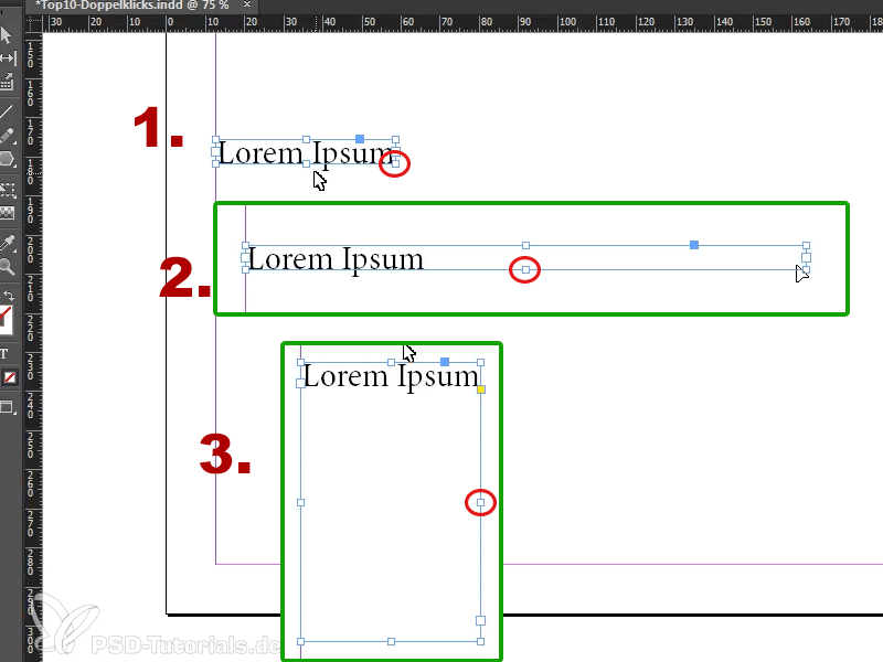 Top 10 dublu clicuri în InDesign