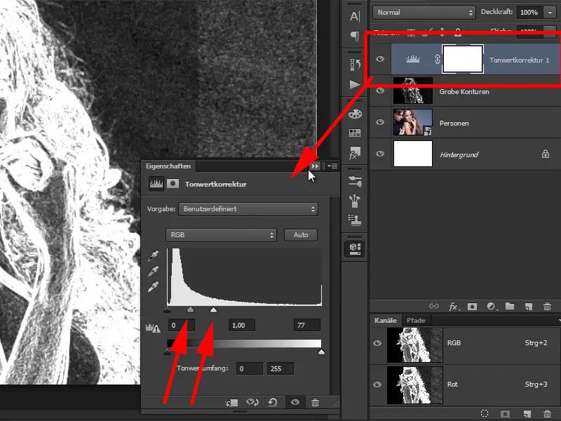 Photoshop-Composing - Feuer und Eis - Teil 02: Konturen erstellen zur Vorbereitung auf das Feuer