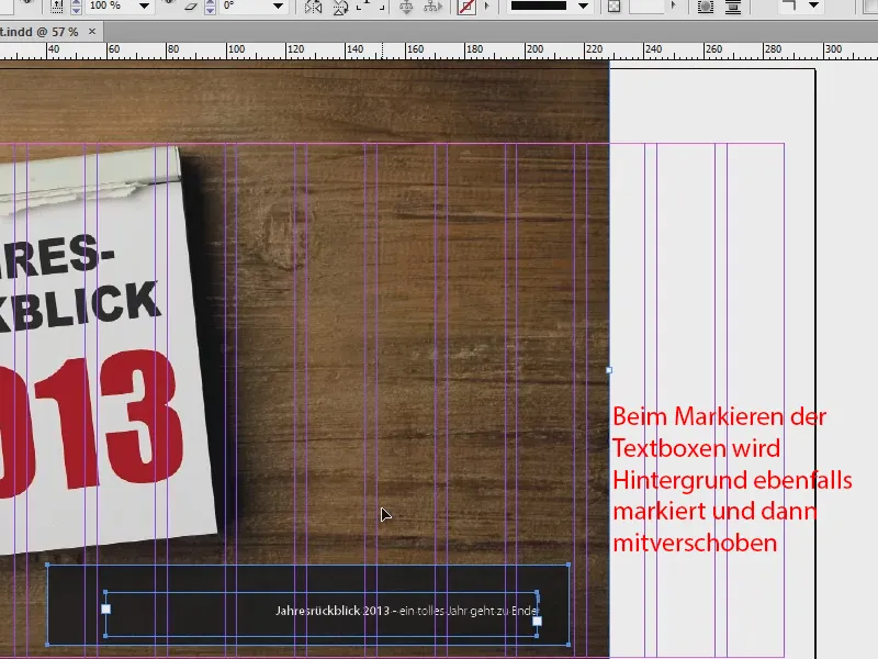 Visuelle Hilfsmittel in InDesign nutzen