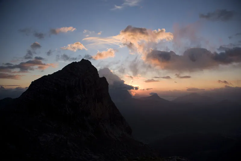 Bergfotografie - Teil 02 - Klassische Berglandschaft - Technik - Bildaufbau