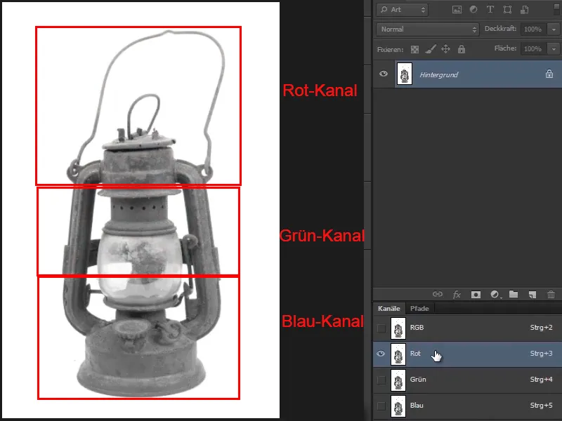 Photoshop Composing - Oracolul mării - Partea 03: Decuparea lămpii