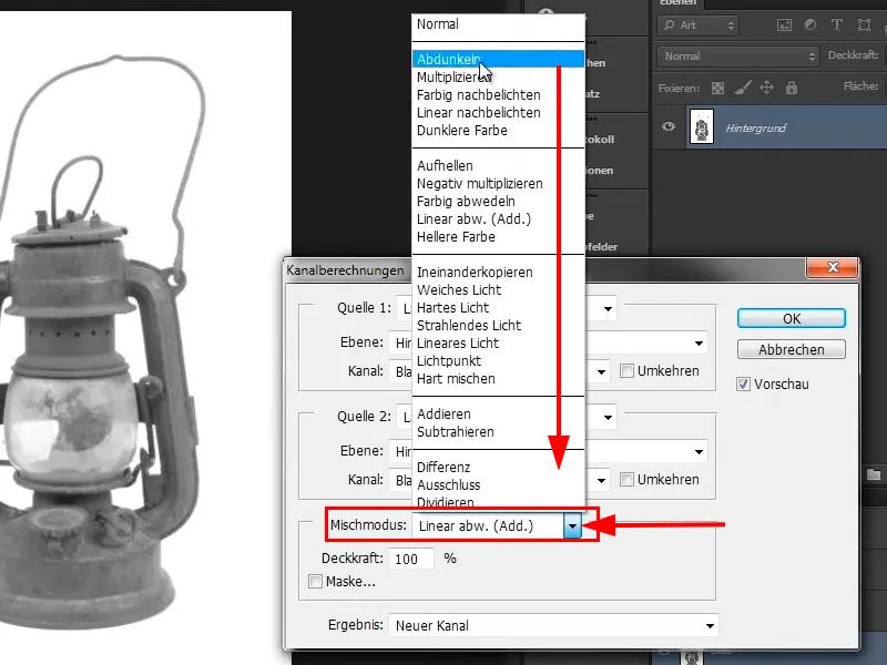 Photoshop-Composing - Oracolul mării - Partea 03: Selectarea lămpii