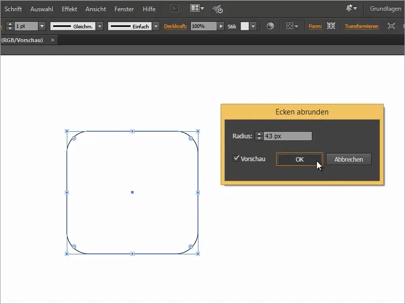 Tipps &amp; Tricks zu Adobe Illustrator: Abgerundete Ecken - drei Möglichkeiten