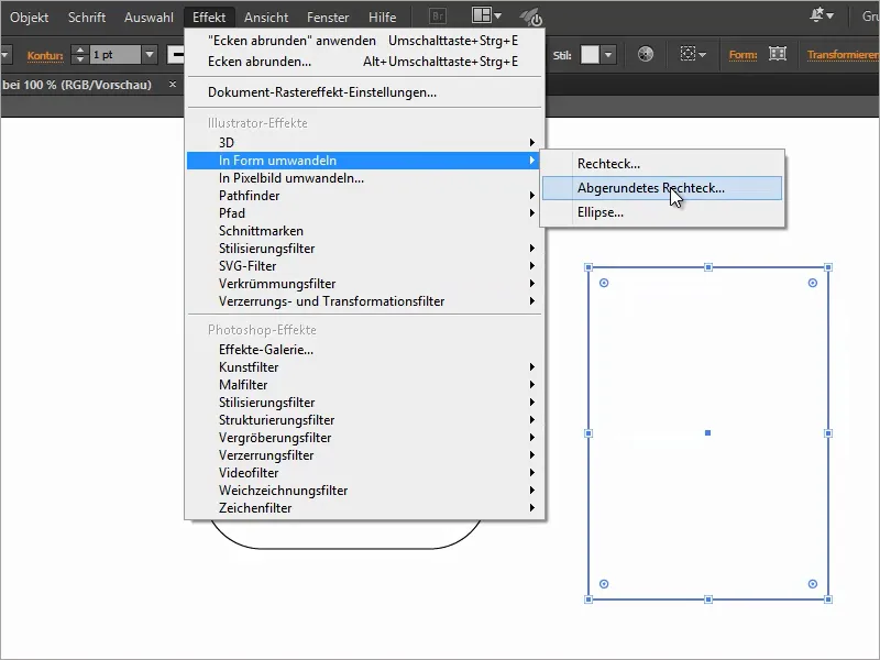 Tipps &amp; Tricks zu Adobe Illustrator: Abgerundete Ecken - drei Möglichkeiten