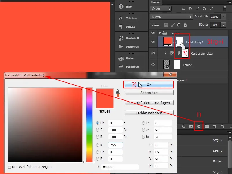 Combinarea în Photoshop - Oracolul mării - Partea 04: Decuparea și iluminarea lămpii