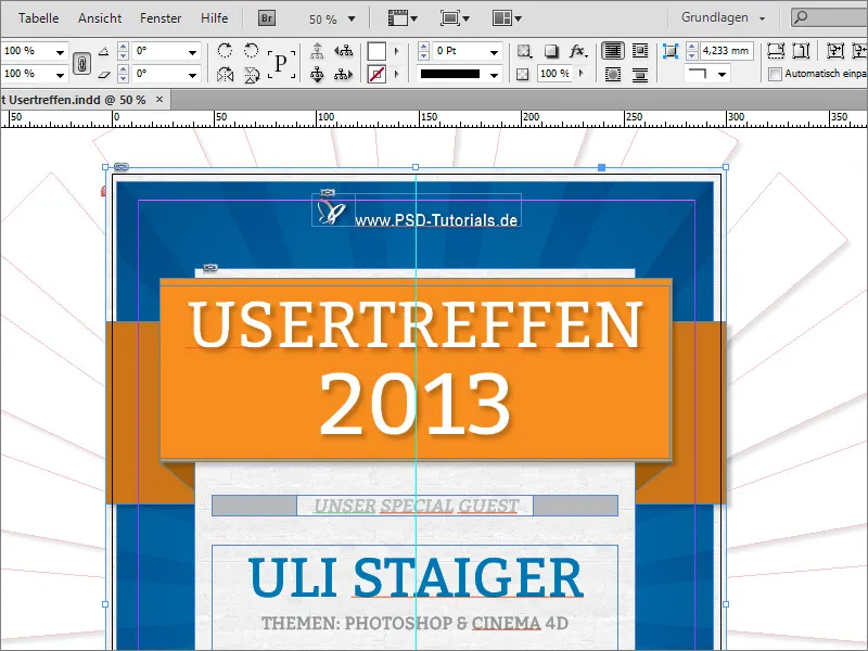 Creare un poster in Adobe InDesign - Partea 4: Crearea codului QR și a texturilor.