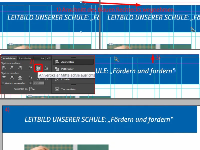 Falzflyer DIN A5 - Hochformat mit 4 Seiten gestalten und drucken Teil 2