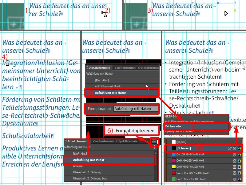 Falzflyer DIN A5 - Hochformat mit 4 Seiten gestalten und drucken Teil 2