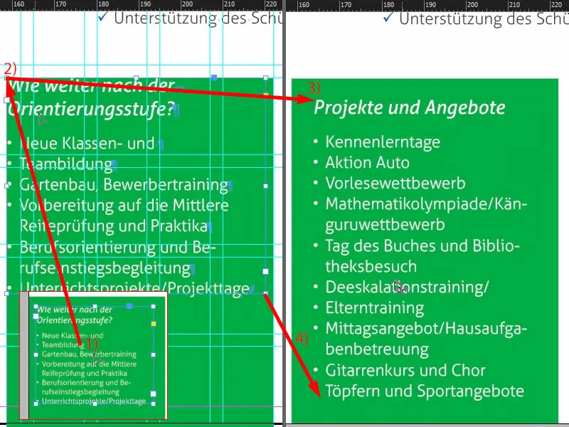 Falzflyer DIN A5 - Hochformat mit 4 Seiten gestalten und drucken Teil 2