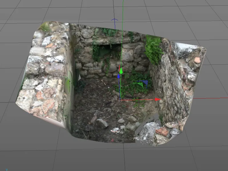 Nou în lansarea 19 - Reconstrucție de scene cu ajutorul tracker-ului de mișcare.