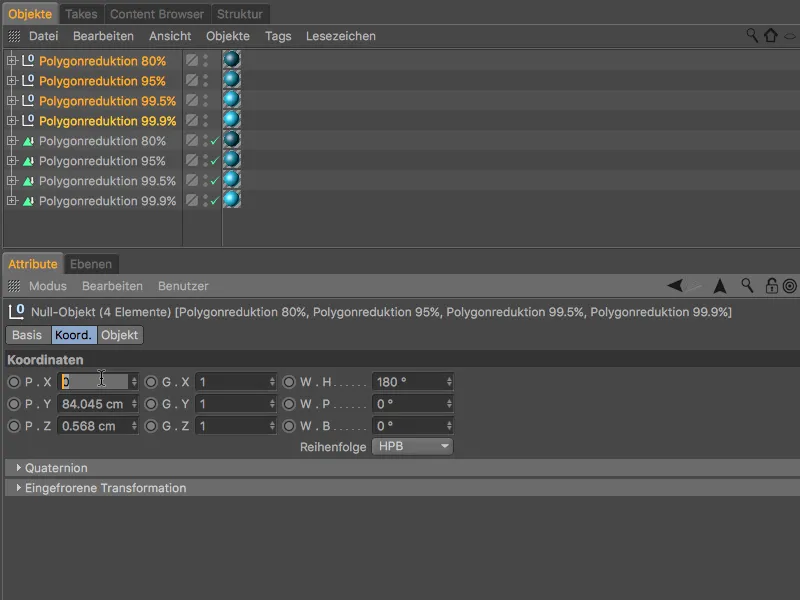 Neu in Release 19 – verbesserte Polygonreduktion und variables Level-of-Detail (LOD)