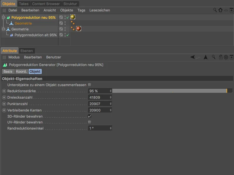 Neu in Release 19 – verbesserte Polygonreduktion und variables Level-of-Detail (LOD)