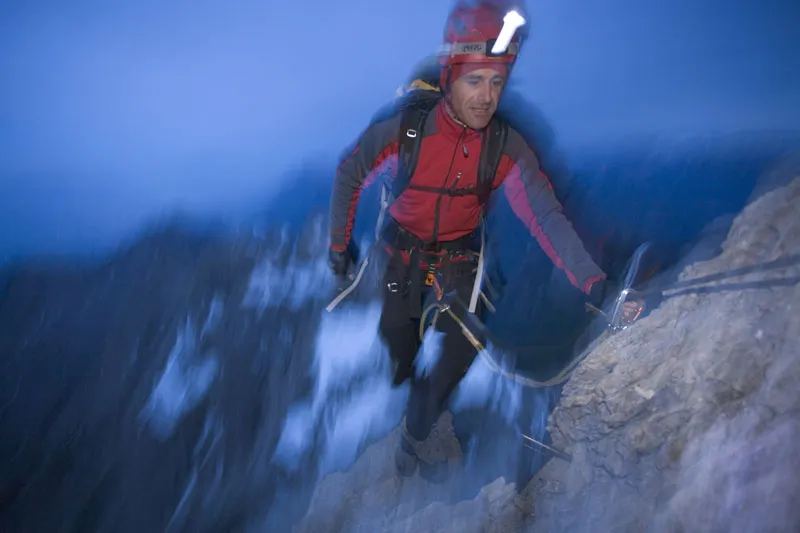 Bergfotografie - Teil 05 - Bergsport in motion - verwischt - verrückt - dynamisch